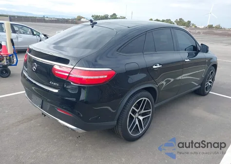 2016 Mercedes-Benz Gle 450 Amg Coupe 4Matic из США, поврежденный, VIN 4JGED6EBXGA012891